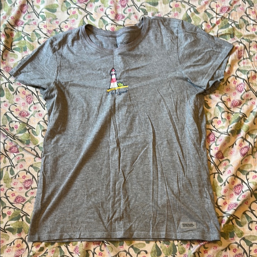 Gray Graphic T-Shirt